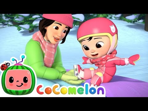 Cece's Ice Skating Song | CoComelon Nursery Rhymes & Kids Songs