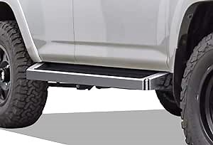 APS iBoard Third Generation Silver Aluminum Running Boards Side Step for Selected Toyota 4Runner SR5 Trail