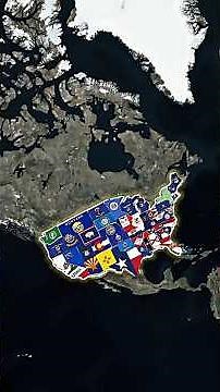 All 50 States of the USA 🇺🇸 | Part 2 | United States Map Animation #America state #USA state