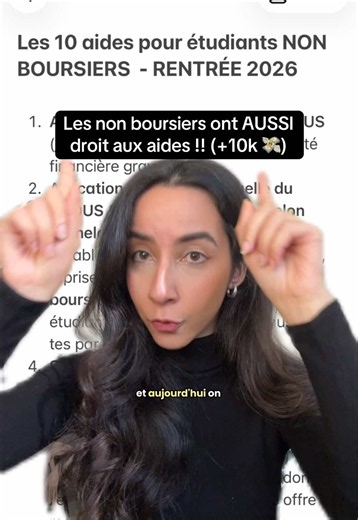 Aides étudiantes pour non-boursiers : 10 aides méconnues (200–700€/mois)