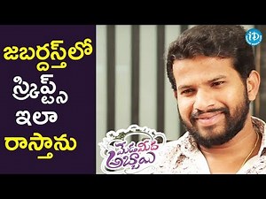 Hyper Aadi about His Scripts In Jabardasth || #MedaMeedaAbbayi || Talking Movies With iDream
