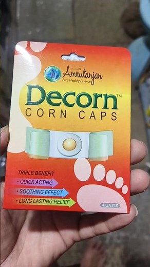 How To Use Corn Cap? Remove Corn #corn #footcornremoval #medicine