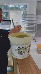 OMG!!! You guys LOVE this stuff!!! 🤤💚 And we don’t blame you!! It is mind blowing delicious level 10!!! 😍🤯🤤🤩 We’re struggling to keep up!! We might have to keep a secret stash in my office 😜 We’re back at 8am tomorrow but you’ll have to get in quick if you want to see what all the fuss is about!! 🤩😍🤤💚 pistachiopapiofficial | Miss Naked Cakes