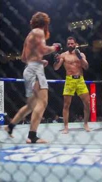 Octagon POV of Shara Magomedov vs. Michel Pereira at #UFCBaku! 🤌 #UFC #UFCIndia