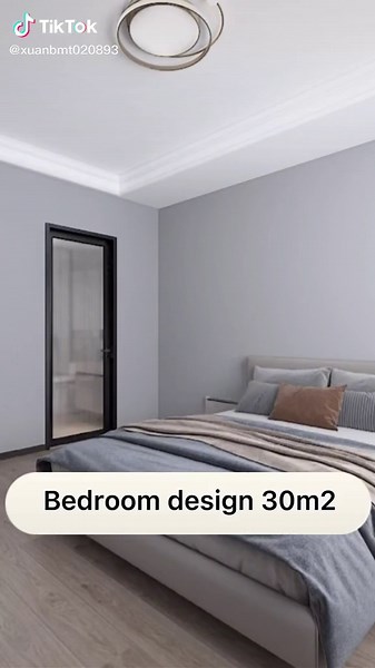 Stylish 30m2 Bedroom Design: Creative Furniture Flips and Decor Ideas