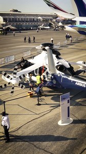 Speed looks good, even standing still. 🚁💨 Get up close and personal with our #Racer demonstrator, on the static display at the Salon International de l’Aéronautique et de l'Espace - Paris Air Show. This is a unique chance to see the cutting-edge design and engineering that redefines high-speed helicopter flight. From its unique box-wing to its lateral rotors, the beauty is in the details. Did you know: Thanks to its large number of sensors , Racer can track around 1,200 parameters during a sin