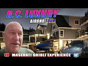 Maserati & luxury Airbnb Cottage, Mountains of British Columbia #bnb #luxury #airbnb