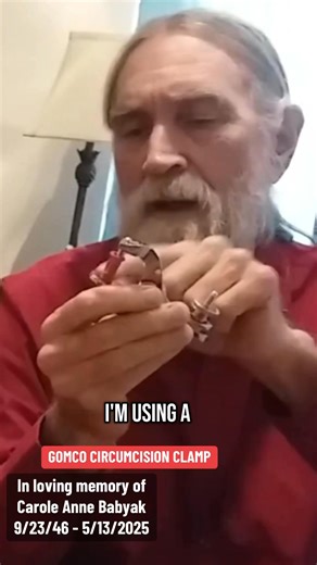 Brother K on Instagram: "The torture of American men became assembly line with Goldstein's invention the Gomco clamp in 1935. Infants are never told of their suffering, they learn it in locker-rooms & playgrounds. Sociologists ignore the question: What's this mass mutilation of men done to our nation? #circumcision"