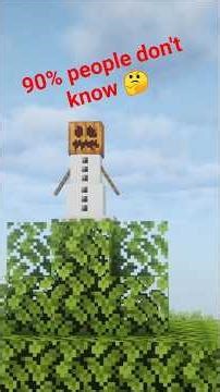 Snow Golem Is Secretly OP? ❄️😱#shorts