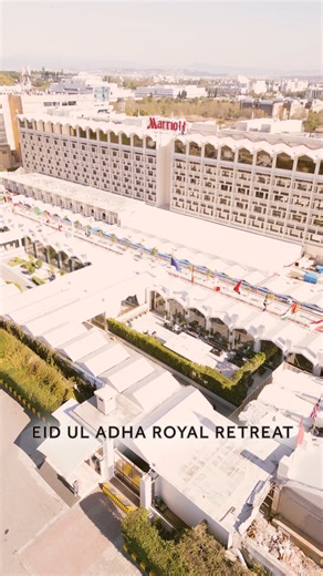 384 reactions · 23 shares | *Eid ul Adha Royal Retreat* Celebrate Eid with a peaceful and unforgettable family getaway at Marriott Islamabad. Reserve your stay today and enjoy our exclusive Eid Room Offer. Terms and conditions apply. For bookings, contact us at: 051 111 22 33 44. | Islamabad Marriott Hotel | Facebook