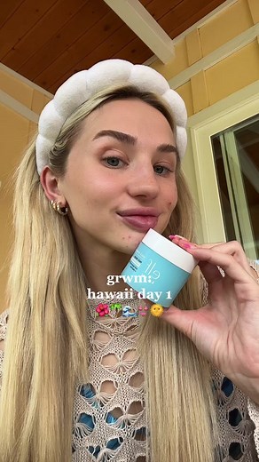 Hawaii Day 1 GRWM: Beach Makeup and Hair Tutorial