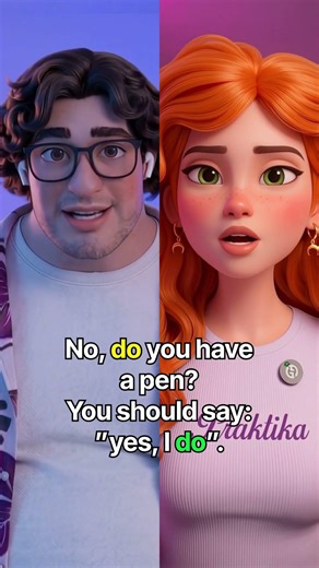 Yes I have ❌ Yes I do ✅ #englishtips #learnenglish #english #praktika