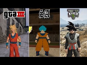 Goku in GTA Games (Evolution)