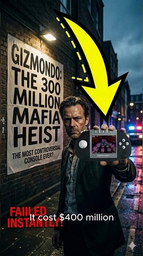 History of Gizmondo Handheld Console