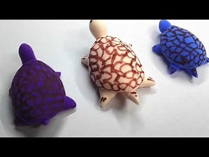 3 Clay Turtle – Cute & Easy Tutorial | make your own