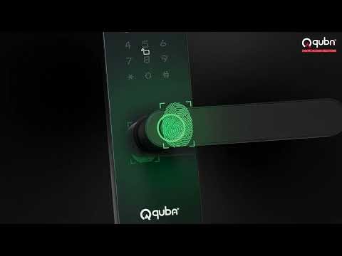 Quba Qlick Smart Door Lock | 5-in-1 Digital Access | Stylish Home Security