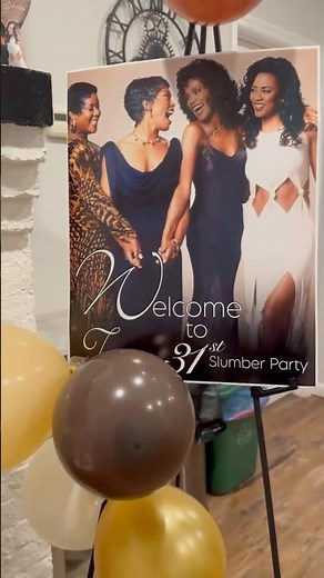 Waiting to Exhale Themed Slumber Party