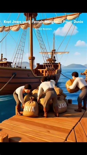 Kopi Jawa Pernah Mendunia (Java Coffee Once Dominated World Market) #indonesianhistory #shorts