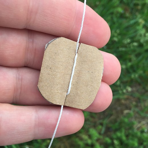 DIY Kite Messenger Parachute Drop