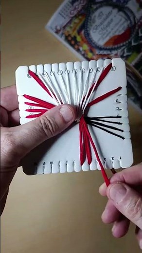 Tutorial Kumihimo Cherry Blossoms (Polka Dots variant)