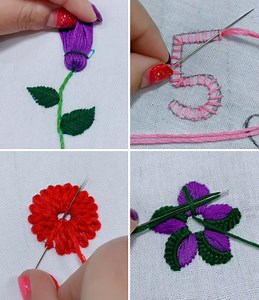 4.1M views · 32K reactions | DIY Hand Embroidery Tricks To Save You Time :) | Simple Crafts | Facebook