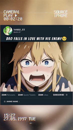 ‎☆Bro Falls In Love With His Enemy🥺 ☆