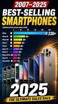 Most Sold Smartphones Ever (with comments - history)