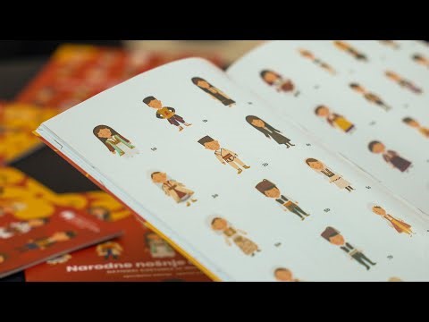 Promocija :: Crnogorska bojanka - Narodne nošnje Crne Gore