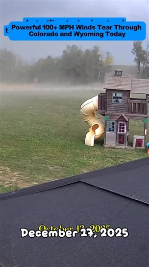 Breaking_news live on Instagram: "Powerful 100+ MPH Winds Tear Through Colorado and Wyoming Today#viral #fyp #breakingnews"