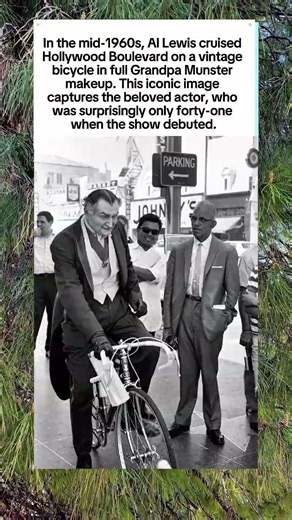 Grandpa Munster on Hollywood Boulevard (1960s) 🦇 #TheMunsters #ClassicTV