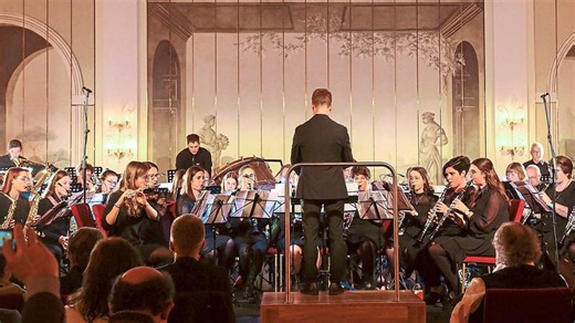 Konzert im »Colosseo«: 300 Gäste lauschen der Musikkapelle Rust