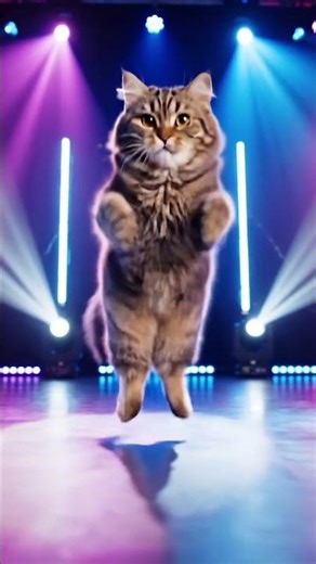 Crazy Dancing Cat Goes Viral 😹🔥 | Funny Cat Dance #Shorts