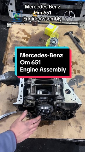 Mercedes-Benz Om 651 Engine Assembly Explained