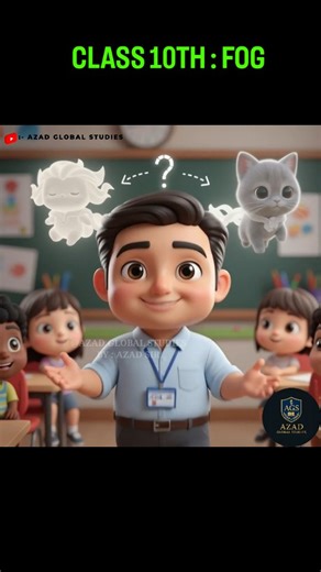 AZAD GLOBAL STUDIES on Instagram: "Class 10 English Fog poem summary, explanation, poetic devices, and CBSE exam answers fully decoded. This reel explains the metaphor, personification, imagery, and theme behind “fog moving like a cat,” helping Class 10 students write high-scoring answers in the 2026 Board Exam. If you search for Fog class 10 Q&A, Fog poem notes, Class 10 English chapter explanation, or Fog poem line-by-line meaning, this reel gives you everything in a structured, exam-ready for