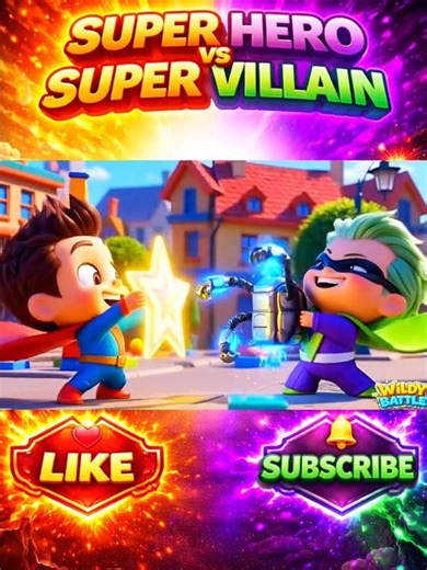 WHO IS THE STRONGEST? 💪 Superhero vs Villain #shorts