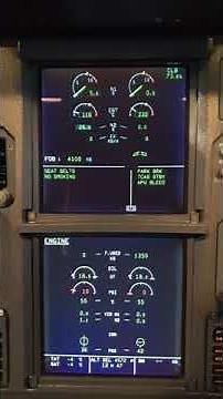 A320 NEO LEAP engine start on EWD and SD.