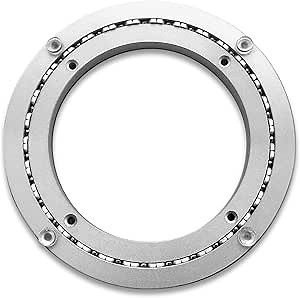 Amazon.com: TROOPS BBQ Lazy Susan Turntable Ring - Commercial Aluminum Lazy Susan Bearing Hardware Single-Row Ball Bearings for Heavy Loads (300 lbs. Capacity) - 8 Inches : Industrial & Scientific