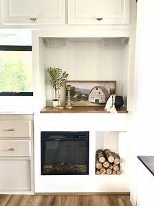 Renovated fifth wheel by @southsidecamper