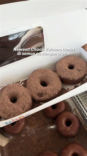 Choco Volcano Donut near me — DOPA Choco Donut locations