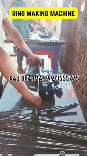 Ring Making Machine Gf20 | Column Pillar Ring Machine | 4-16mm Capacity 9971555775 #ring #machine