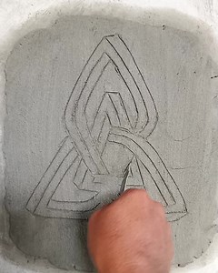 195K views · 363 reactions | How to make cement geometric art | Andris Brick Art | Facebook