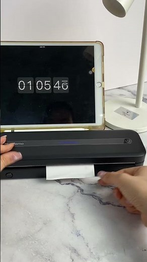 Adjustable print size!Phomemo M832 portable printer!#printer #a4printer #officespace #studytips