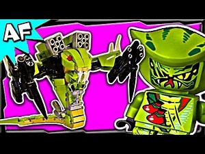 Serpentine SNAKE MECH Custom Lego Ninjago Rebooted 70500 70723 9455 Animated Building Review