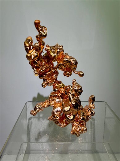 Copper Specimen From Michigan Sculptured Copper Art Collectors Piece One of A Kind Display - Etsy Canada