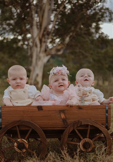 Adorable Seven-Month-Old Triplets Captured on TikTok