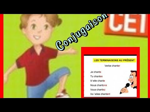 Coquelicot CE1 subject: Conjugation "Present tense of first group verbs"