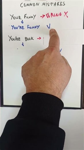 common mistake - Your vs You’re