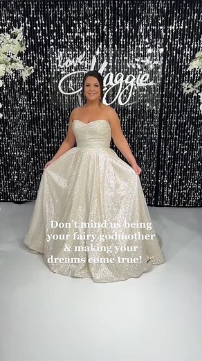 Cinderella wishes she had this showstopper! ✨ Dress: Anniston by Maggie Sottero #ballgownweddingdress #princessweddingdress #bridaldresses #weddingdressinspo #bridaltok #weddingdressshopping