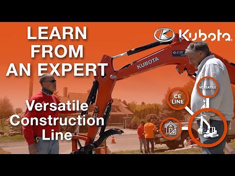 Take a Look at Kubota's Versatile Construction Lineup