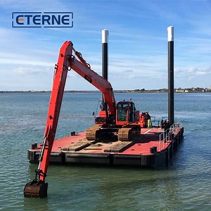 [Hot Item] Eterne Cargo Barge Modular Floating Pontoon Used for Marine Work